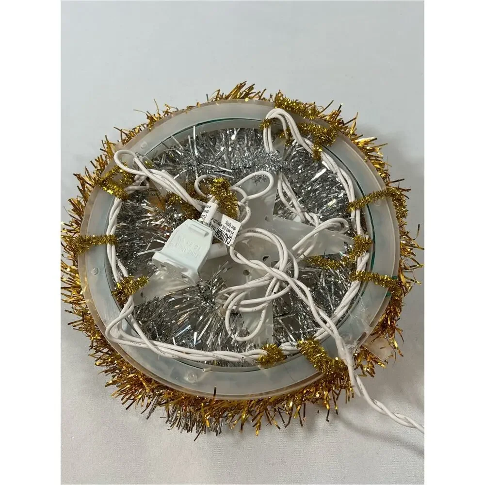 Vintage Mid Cenutry Angel Tree Topper Top or Christmas Decor Lighted Restored